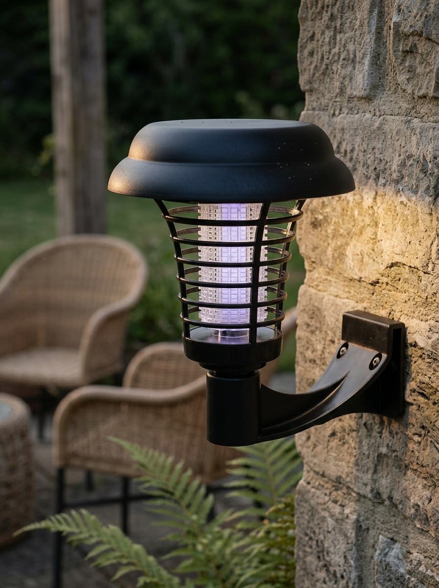 Anti-Mosquito Solar Lamp Outdoor Garden | Wall Light