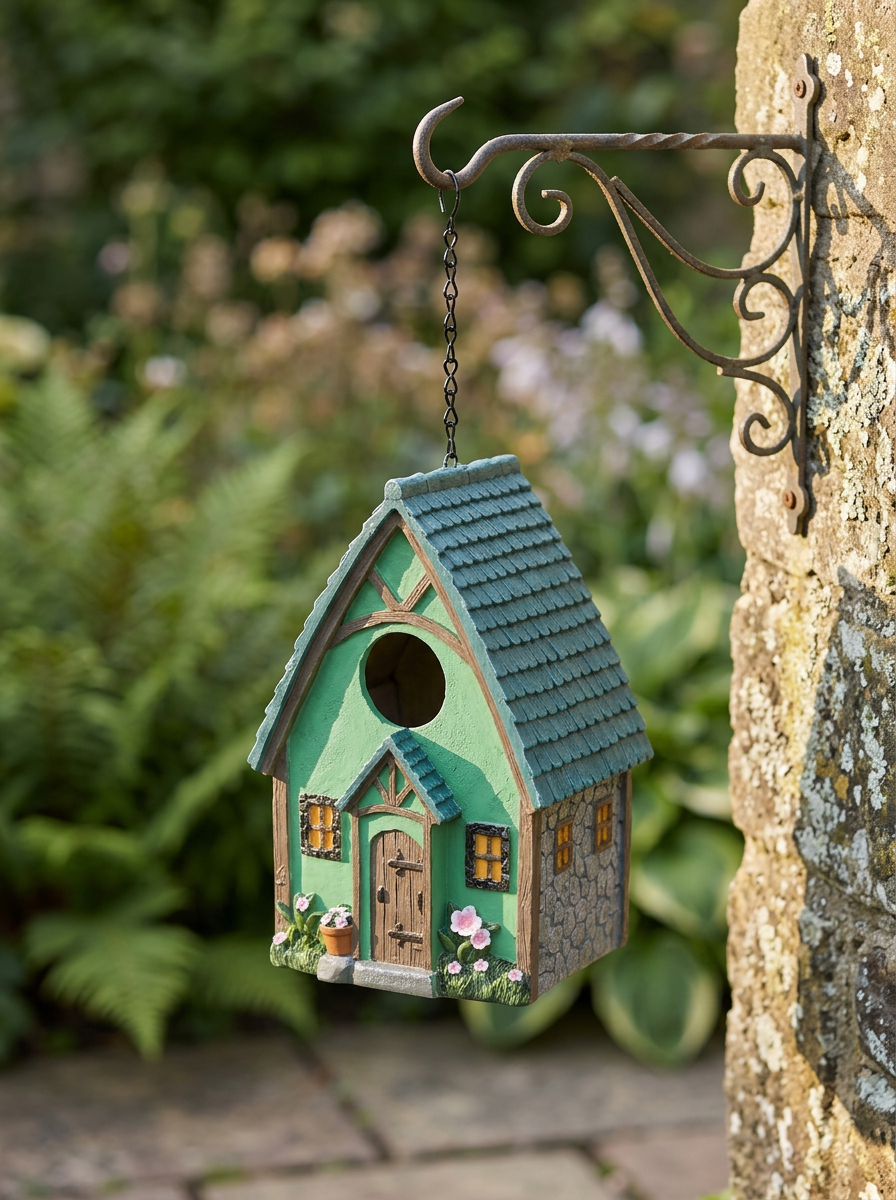 Garden Decorations Hanging Bird House | Outdoor