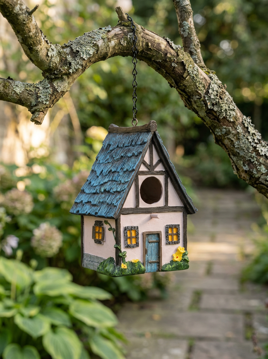 Garden Decorations Hanging Bird House | Outdoor
