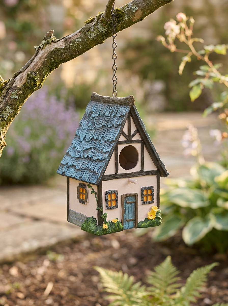 Garden Decorations Hanging Bird House | Outdoor