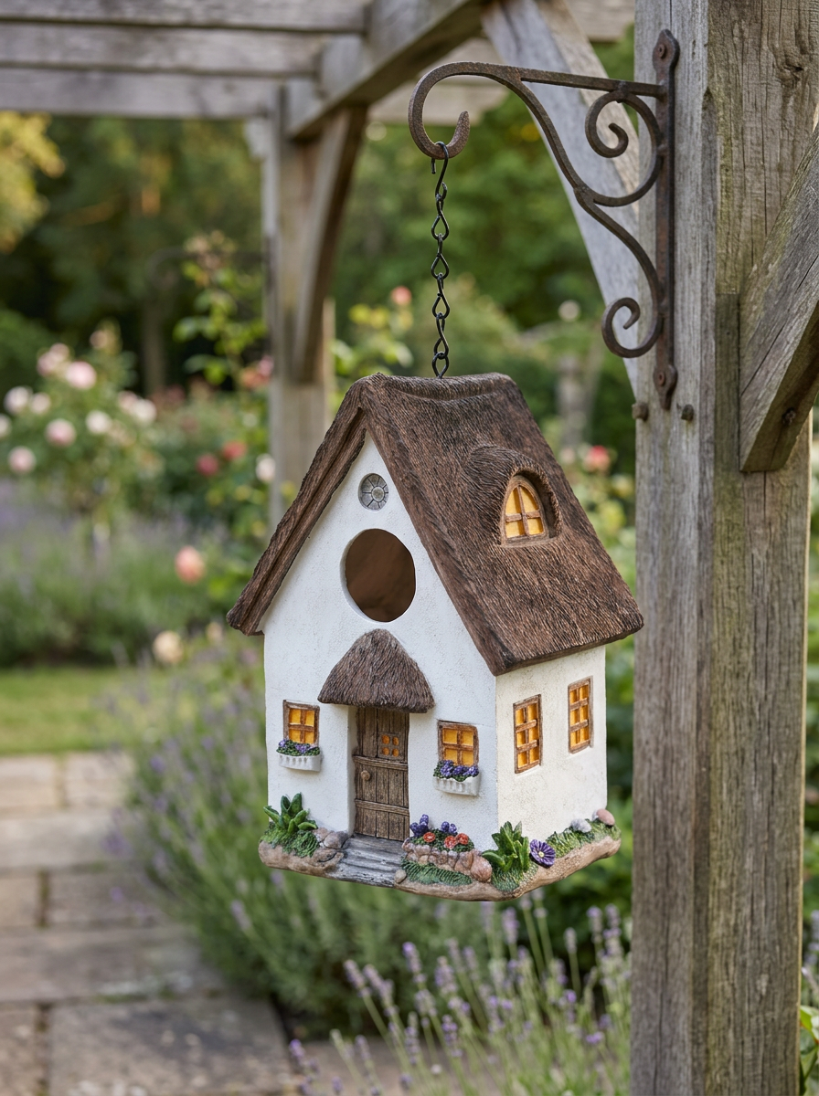 Garden Decorations Hanging Bird House | Outdoor