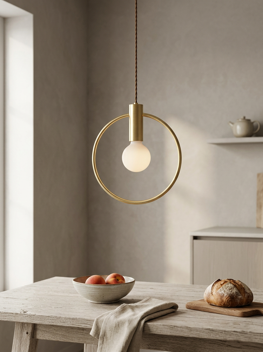 Kitchen Hanging Light Modern Ring | Pendant