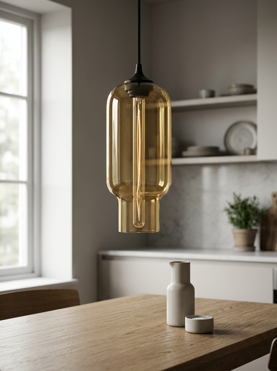 Kitchen Hanging Lights Glass Pendant | Modern