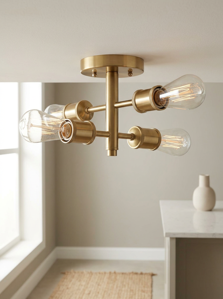 Kitchen Lights Modern Ceiling | 4 Bulbs