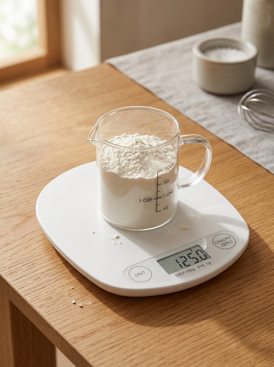 Kitchen Scale Digital Food Weighing | LCD Display