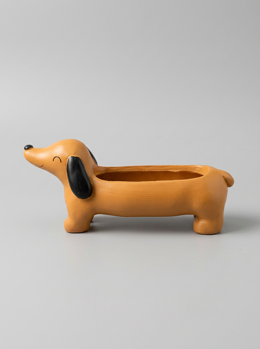 Outdoor Flower Pots Dog Planter | Decor
