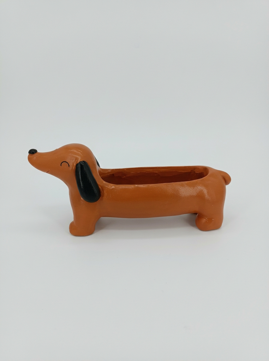Outdoor Flower Pots Dog Planter | Decor