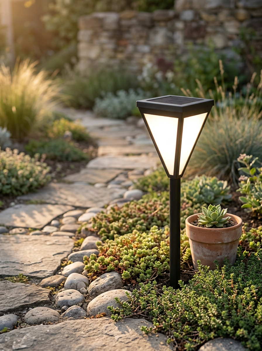 Outdoor Light Solar Garden Path | Wireless LED