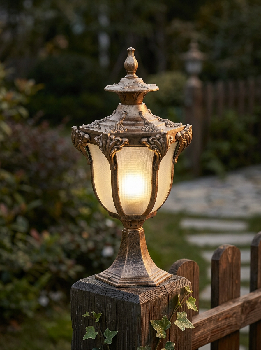 Outdoor Lights Garden Post Lamp | LED